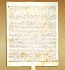 De Magna Carta, ook wel 