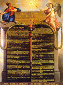 Gevolgd door de Franse Revolutie in 1789, schonk de Universele Verklaring van de Rechten van de Mens en van de Burger specifieke vrijheden van onderdrukking als gevolg van de 